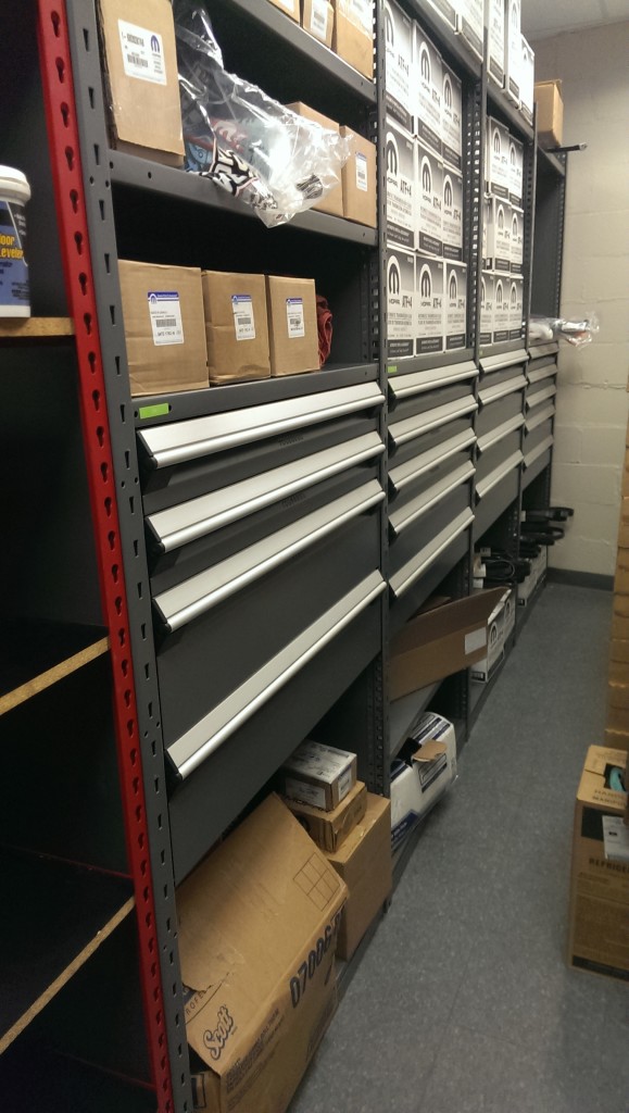 Parts Room Shelving Systems - First Choice Automotive Equipment